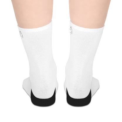 Giclee Art Prints Mid-Length Socks