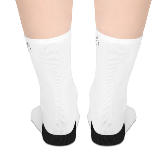 Giclee Art Prints Mid-Length Socks