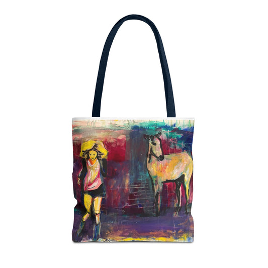 Artistic Horse Tote Bag - Be