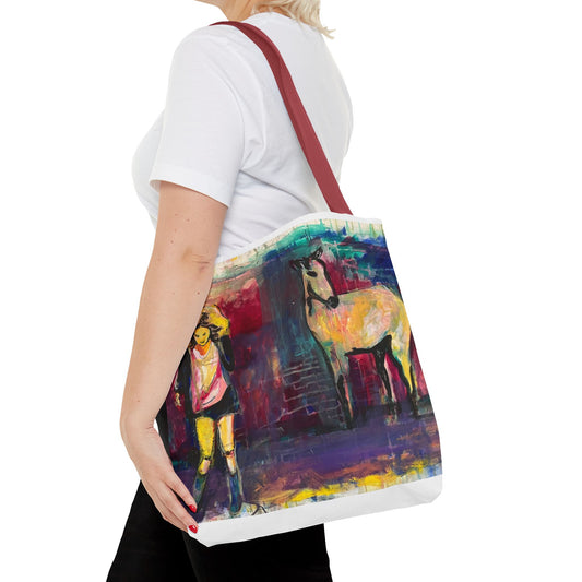 Artistic Horse Tote Bag - Be