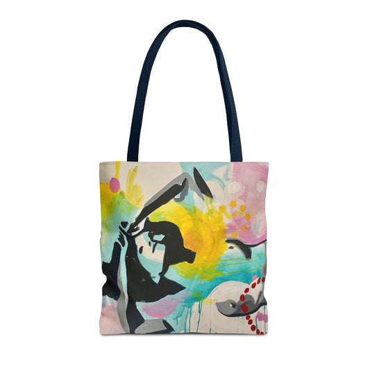 Vibrant Art Tote Bag - Vantage Point