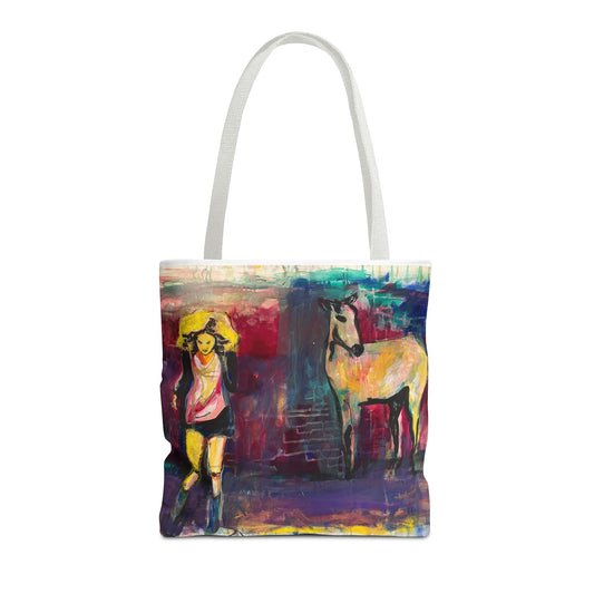 Artistic Horse Tote Bag - Be