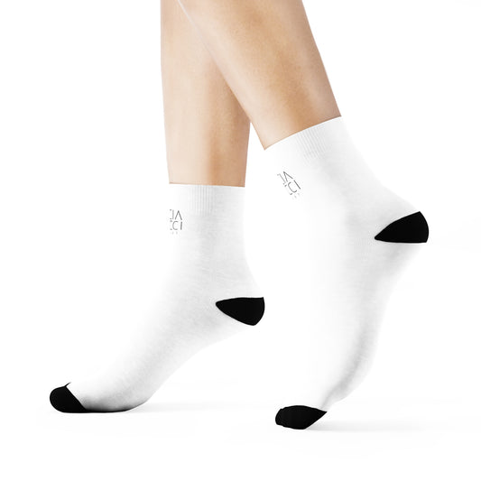 Giclee Art Prints Crew Socks