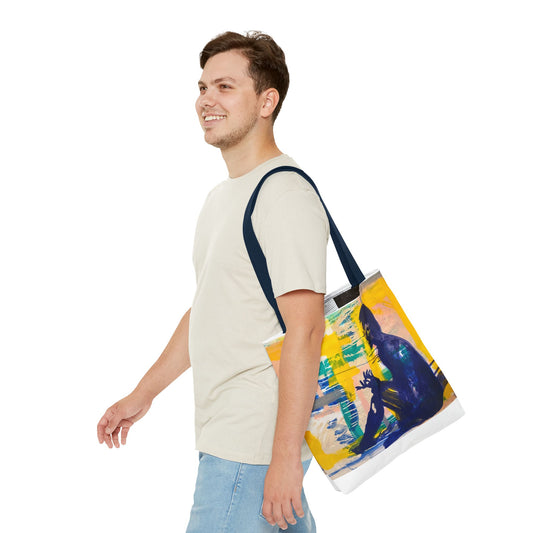 Artistic Tote Bag - Rear Windowse