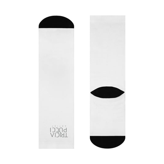Giclee Art Prints Cushioned Crew Socks