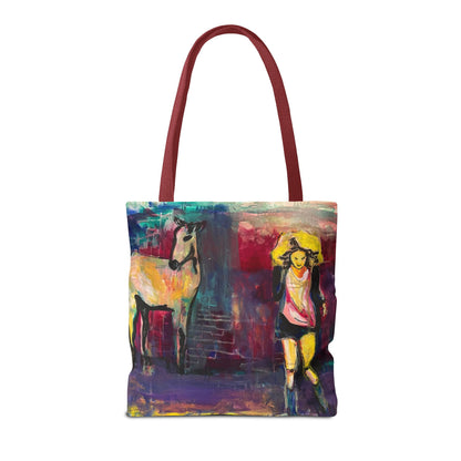 Artistic Horse Tote Bag - Be