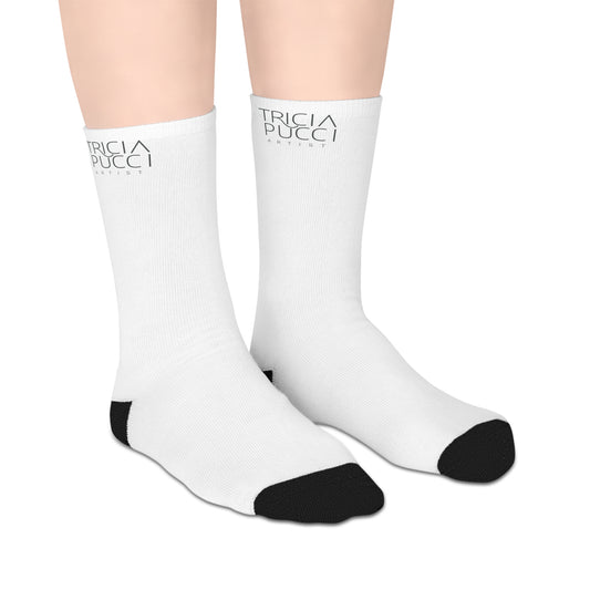 Giclee Art Prints Mid-Length Socks