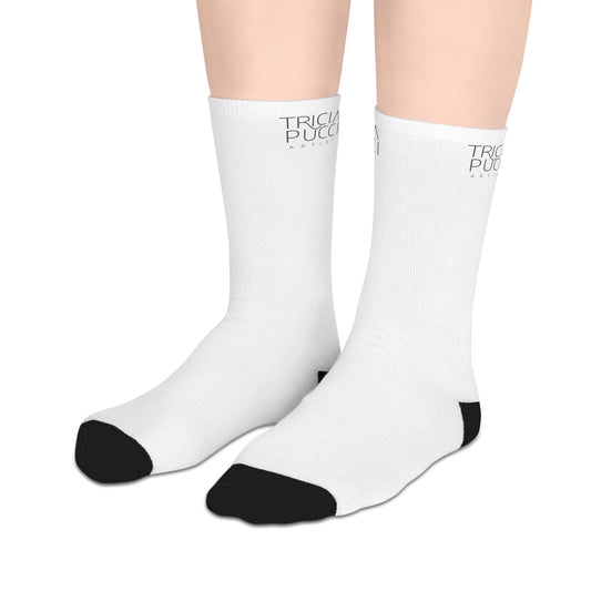 Giclee Art Prints Mid-Length Socks