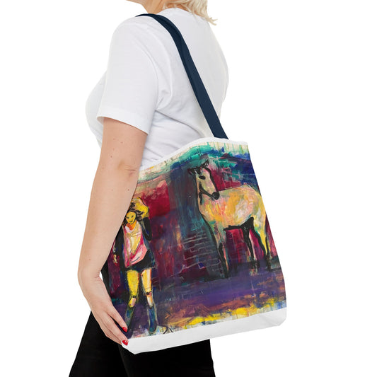 Artistic Horse Tote Bag - Be