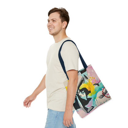 Vibrant Art Tote Bag - Vantage Point