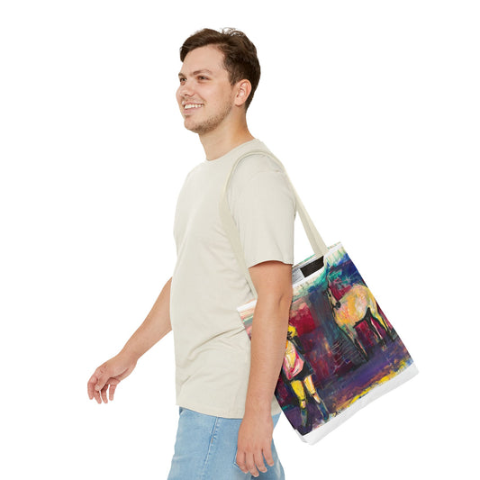 Artistic Horse Tote Bag - Be