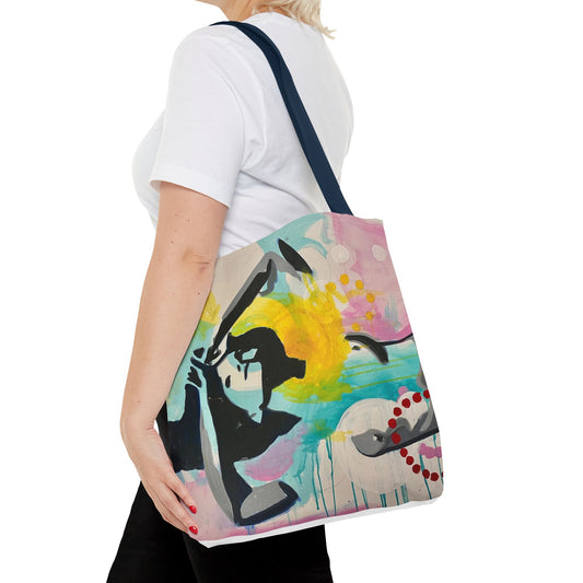 Vibrant Art Tote Bag - Vantage Point