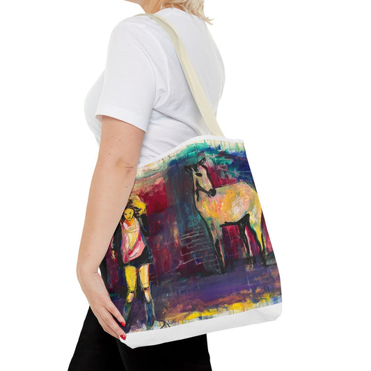 Artistic Horse Tote Bag - Be