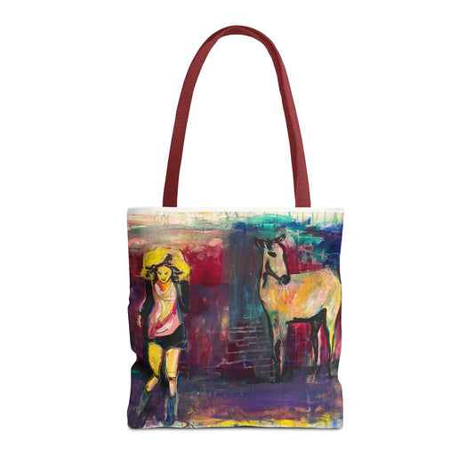 Artistic Horse Tote Bag - Be