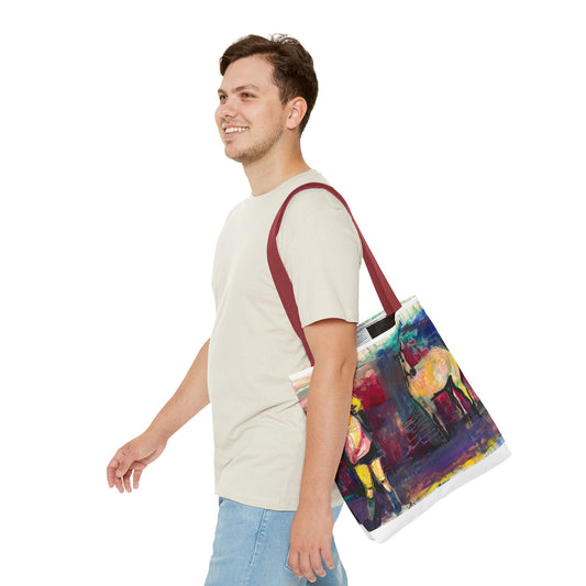 Artistic Horse Tote Bag - Be