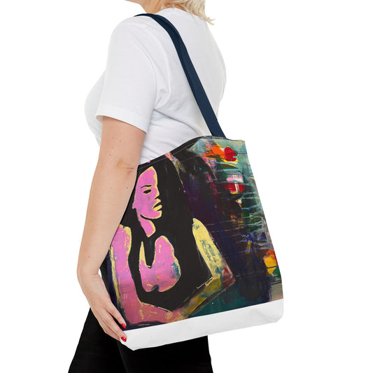 Artistic Tote Bag - Waiting