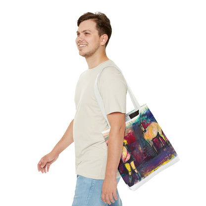 Artistic Horse Tote Bag - Be