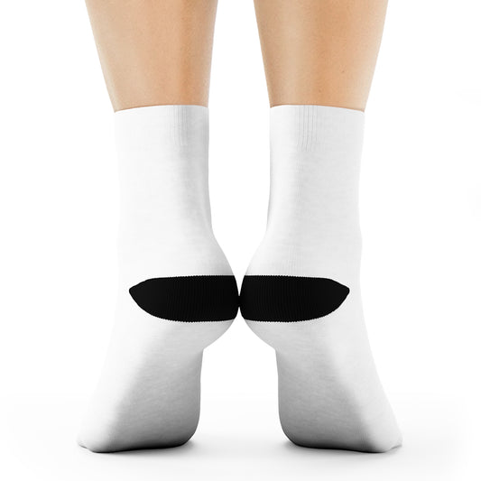 Giclee Art Prints Crew Socks