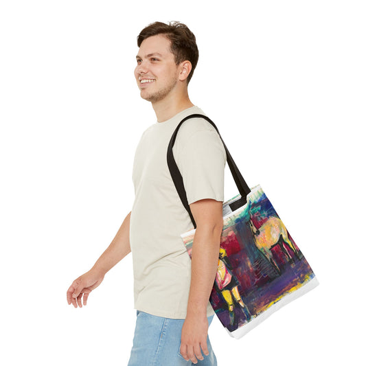 Artistic Horse Tote Bag - Be