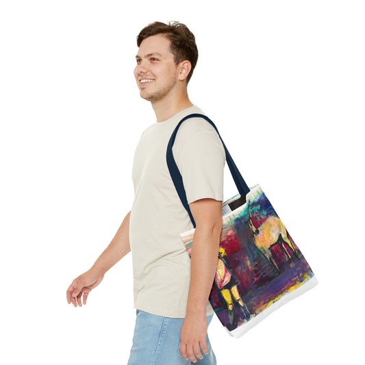Artistic Horse Tote Bag - Be